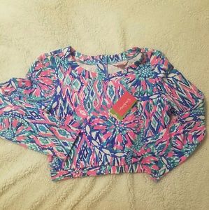 Lilly Pulitzer Crop Top Shake It Up